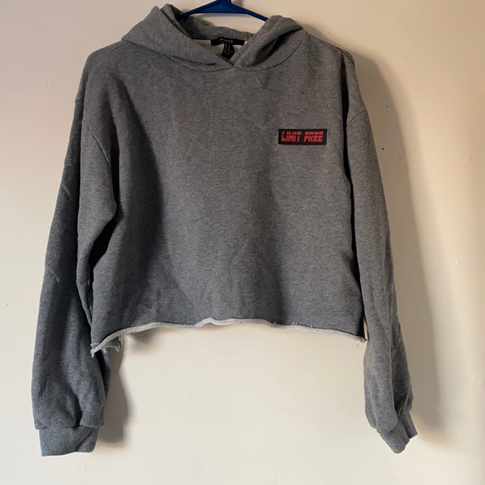 Forever 21 cropped hoodie